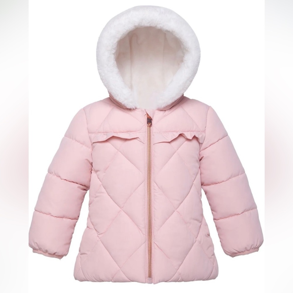 Rokka & Rolla hooded puffer jacket. Size 12-18 months.